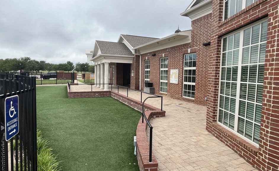 Hoa Clubhouse Exterior Soft Washing Rockwall County Tx