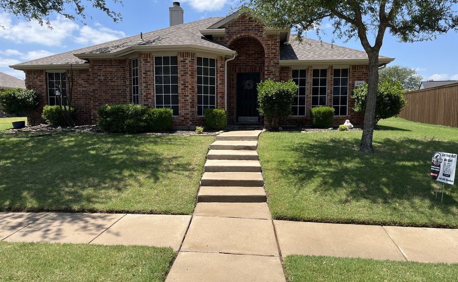 Home Walkway Pressure Washing Garland Tx