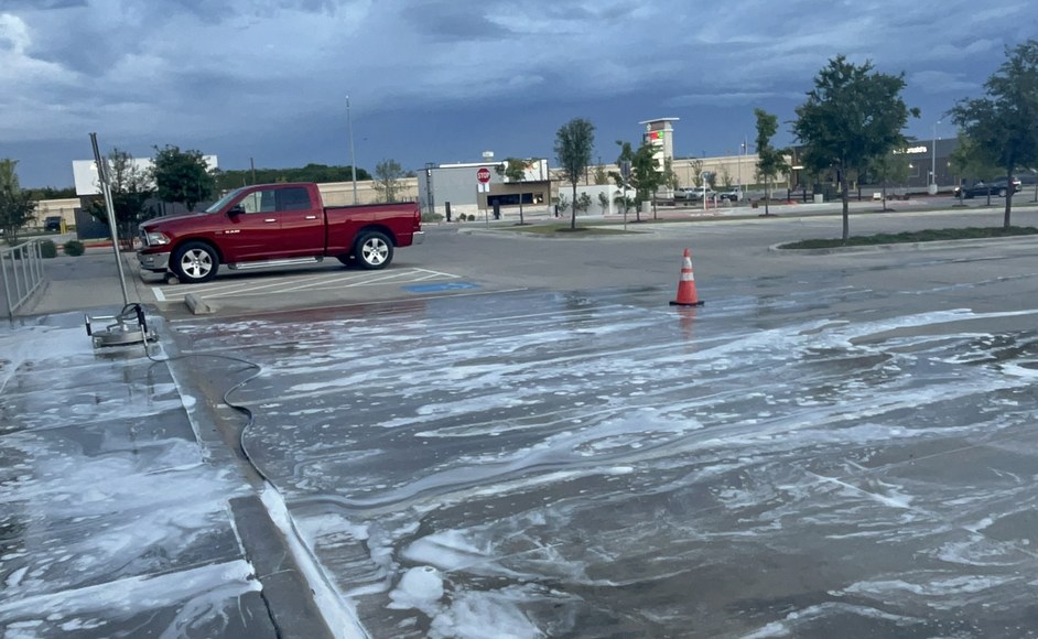 Parking Lot Power Washing Rockwall County Tx
